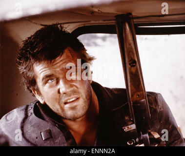 Mad Max II - Il Guerriero della Strada, aka Mad Max II - Der Vollstrecker, Australien, 1981, Regie: George Miller, Darsteller: Mel Gibson Foto Stock