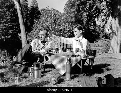 Amore nel pomeriggio, aka Ariane - Liebe am Nachmittag, USA, 1957, Regie: Billy Wilder, Darsteller: Gary Cooper, Audrey Hepburn Foto Stock