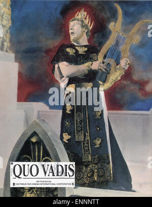 Quo Vadis, USA 1951, Regie: Mervin LeRoy, Anthony Mann, Darsteller: Peter Ustinov Foto Stock