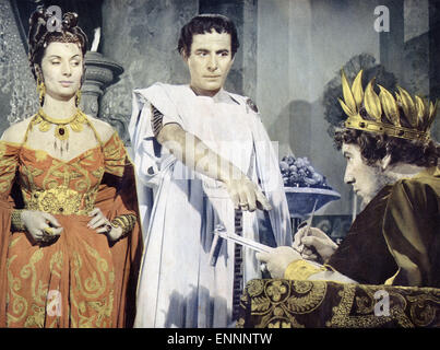 Quo Vadis, USA 1951, Regie: Mervin LeRoy, Anthony Mann, Darsteller: Patricia Laffan, Leo Genn e Peter Ustinov Foto Stock