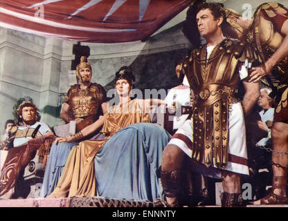 Quo Vadis, USA 1951, Regie: Mervin LeRoy, Anthony Mann, Darsteller: Peter Ustinov, Leo Genn, Patricia Laffan, Robert Taylor Foto Stock