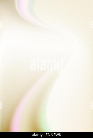 Verde e rosa onde curve su gradiente bianco sullo sfondo delle maglie Illustrazione Vettoriale