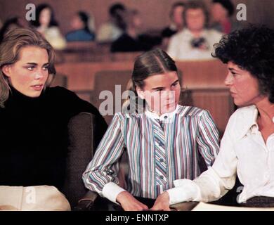 Il rossetto, USA 1976, aka: Eine Frau sieht rot, Regie: Lamont Johnson, Darsteller: Margaux Hemingway, Muriel Hemingway, Anne Bancr Foto Stock