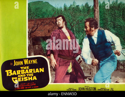 Il barbaro e la geisha, USA 1958, aka: Der Barbar und die Geisha, Regie: John Huston, Darsteller: John Wayne Foto Stock