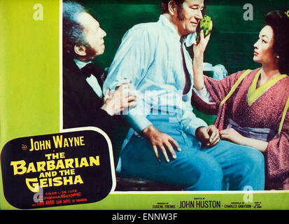 Il barbaro e la geisha, USA 1958, aka: Der Barbar und die Geisha, Regie: John Huston, Darsteller: John Wayne, Eiko Ando Foto Stock