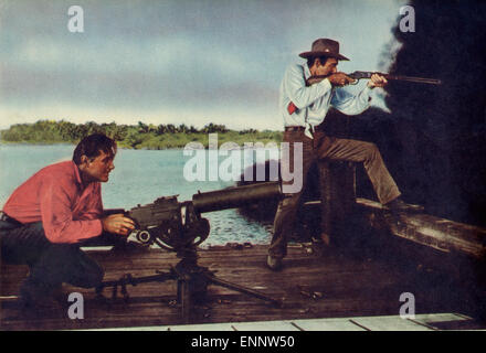 Bandido, USA/Mexiko 1956, Regie: Richard Fleischer, Darsteller: Robert Mitchum, Gilbert Roland Foto Stock