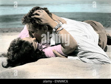 Bandido, USA/Mexiko 1956, Regie: Richard Fleischer, Darsteller: Robert Mitchum, Ursula Thiess Foto Stock