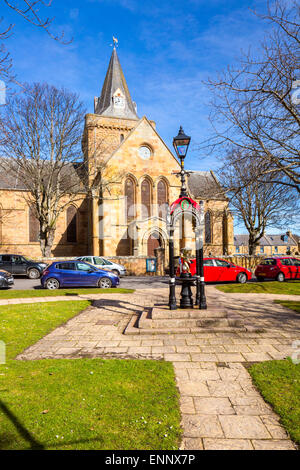 Xiii secolo Dornoch Cathedral, Sutherland, Highland, Regno Unito, Scozia, l'Europa. Foto Stock