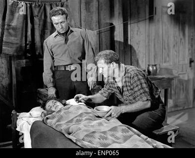 Barricata, USA 1950, aka: Der Geier von Arizona, Regie: Peter Godfrey Darsteller: Ruth Roman, Dane Clark, Ronert Douglas Foto Stock