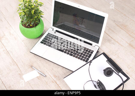 Bella vista superiore foto di oggetti Foto Stock