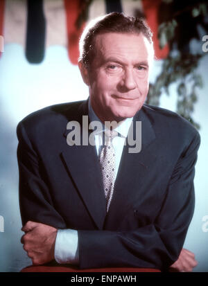 Schauspieler und ehemaliger UFA-Filmstar Willy Fritsch (1901-1973), Ritratto, 1950er Jahre. Attore tedesco Willy Fritsch, 1950s Foto Stock