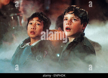 Il Goonies, aka: Die Goonies, USA 1985, Regie: Richard Donner, Darsteller: KE Huy Quan, Sean Astin Foto Stock