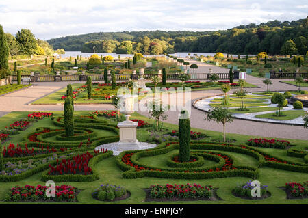 Trentham Gardens, Trentham Estate, Stoke-on-Trent, Staffordshire, Regno Unito Foto Stock