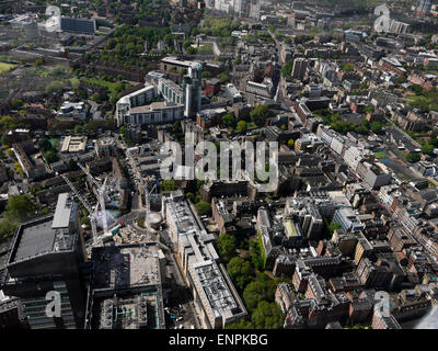Southwark e Borough dal Shard, London Bridge, Londra, Regno Unito. Foto Stock