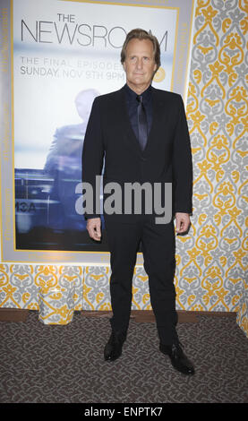 Los Angeles Stagione 3 premiere di HBO la serie 'notizie' alla DGA in West Hollywood - Arrivi con: Jeff Daniels dove: Los Angeles, California, Stati Uniti quando: 05 Nov 2014 Foto Stock