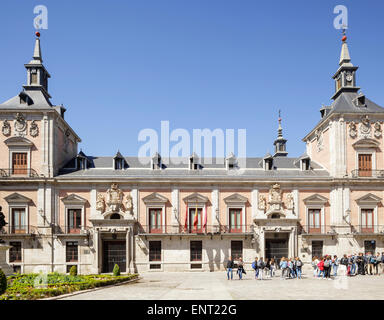 Casa de la Villa (ex Municipio) in Plaza de la Villa, Madrid, Spagna Foto Stock