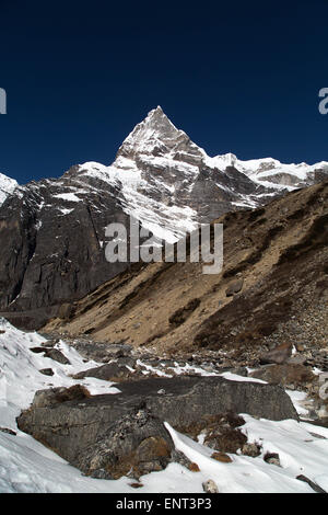 Kusum Kanguru (6376m), Everest Regione, Nepal Foto Stock
