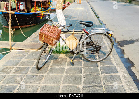 La vita in Vietnam, Hoi An, Vietnam, 14 marzo 2014 Foto Stock