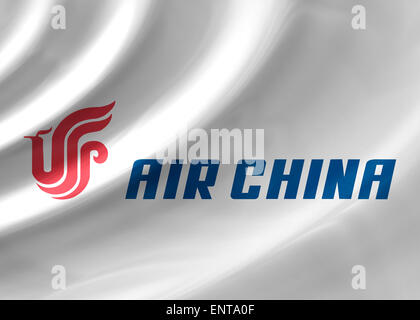 Air China Airlines logo simbolo icona bandiera emblema Foto Stock