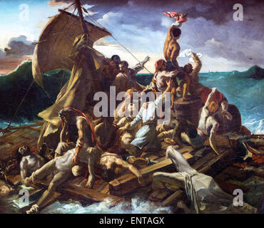 ActiveMuseum 0006135.jpg / Copia di 'La Zattera di Medusa di' di Theodore Gericault 04/12/2013 - / xix secolo Collezione / Museo attivo Foto Stock