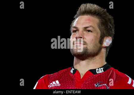 Christchurch, Nuova Zelanda. 8 Maggio, 2015. Christchurch, Nuova Zelanda - 8 Maggio 2015 : Richie McCaw dei Crociati dopo la Investec Super partita di rugby tra i crociati e i Rossi presso AMI Stadium il 8 maggio 2015 a Christchurch, Nuova Zelanda. © dpa/Alamy Live News Foto Stock