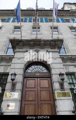 Il Royal College of Nursing in Cavendish Square London REGNO UNITO Foto Stock