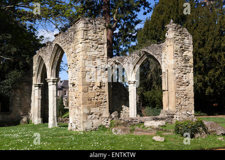 Trendell's Folly in Abbey Gardens, Abingdon-on-Thames, Oxfordshire, England, Regno Unito, Europa Foto Stock