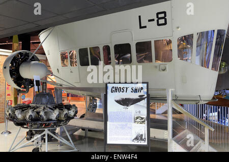 Dirigibile, National Naval Aviation Museum, Pensecola, Florida, Stati Uniti d'America Foto Stock