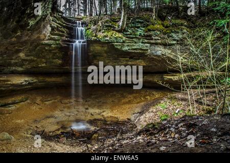 Paradiso delle Cascate. Il Memorial cade situato in Munising Michigan. Munising è il gateway per foto di rocce e è la casa di ma Foto Stock