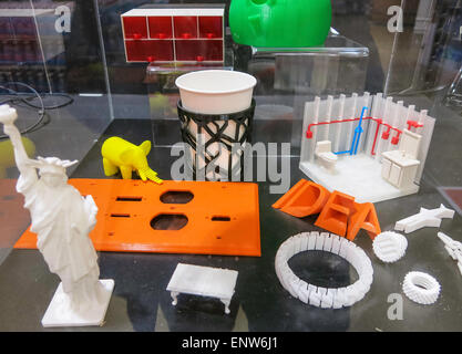 Stampante 3D visualizzare nella Home Depot, NYC Foto Stock