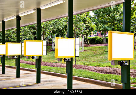 Ristorante Drive-In Foto Stock