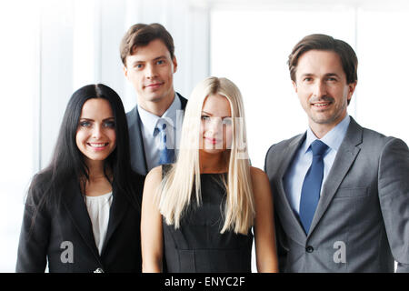 Ritratto del team aziendale di Office Foto Stock