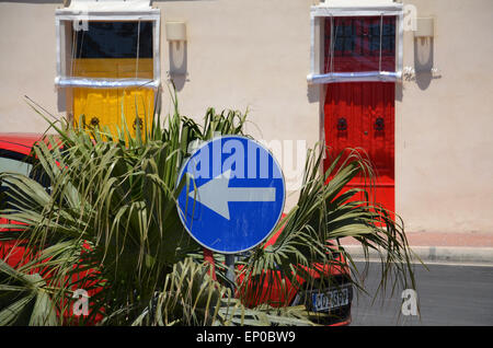 Marsaxlokk, Malta Europa Mediterranea Foto Stock