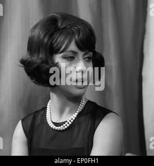 Deutsche Schlagersängerin Margot Eskens, ca. 1958. Cantante tedesca Margot Eskens, ca. 1958. Foto Stock