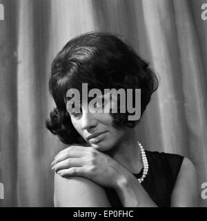 Deutsche Schlagersängerin Margot Eskens, ca. 1958. Cantante tedesca Margot Eskens, ca. 1958. Foto Stock