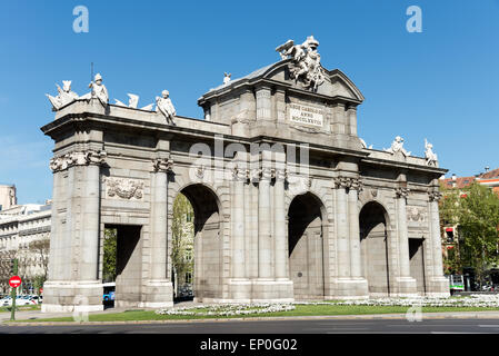 Il Puerta de Alacala, Madrid, Spagna Foto Stock