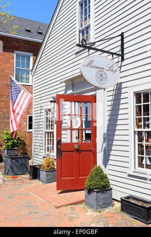 Nantucket Massachusetts Whaling Museum regali. Nantucket Island Foto Stock