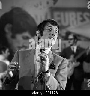 Deutscher Sänger Udo Jürgens, Amburgo Ende 1960er Jahre. Cantante tedesco Udo Juergens, Amburgo tardi anni sessanta. Foto Stock