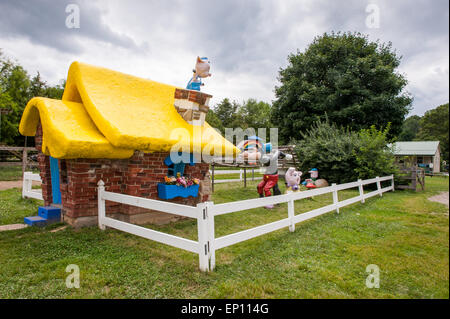 Three Little Pigs playhouse in Columbia, Maryland, Stati Uniti d'America Foto Stock