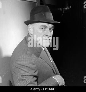 Deutscher Ballettmeister, Synchronsprecher und Schauspieler Benno Hoffmann, Deutschland 1960er Jahre. Il tedesco ballet master, d Foto Stock