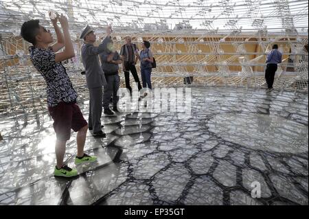 Milano (Italia), esposizione mondiale EXPO 2015, il padiglione inglese Foto Stock