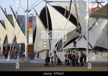 Milano (Italia), esposizione mondiale EXPO 2015, il Kuwait pavilion Foto Stock