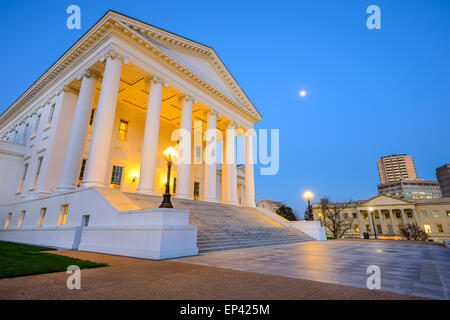 Richmond, Virginia, Stati Uniti d'America presso il Capitol Building. Foto Stock