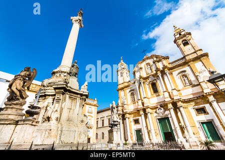Chiesa di San Domenico, Palermo, Italia. Foto Stock