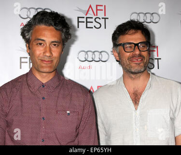 Foto chiamate presso l'AFI Film Festival il 8 novembre 2014 con: Taika Waititi,Jemaine Clement dove: Los Angeles, California, Stati Uniti quando: 08 Nov 2014 Credit: Nicky Nelson/WENN.com Foto Stock