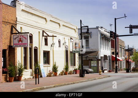 Quartiere degli affari di Stone Mountain, GEORGIA, STATI UNITI D'AMERICA Foto Stock