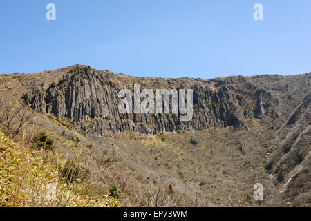 Paesaggio di Yeongsil Trail Course a Baerokdam in Hallasan Mountain National Park di Jeju Island, Corea. Foto Stock