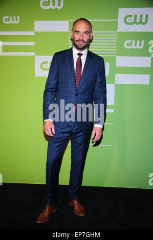 New York, NY, STATI UNITI D'AMERICA. 14 Maggio, 2015. Paul Blackthorne presso gli arrivi per la rete di CW Upfronts 2015, l'Hotel Londra, New York, NY, 14 maggio 2015. Credito: Gregorio T. Binuya/Everett raccolta/Alamy Live News Foto Stock