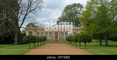 Aranciera a strappare Parco e giardini, Silsoe, Luton, Bedfordshire, Regno Unito Foto Stock