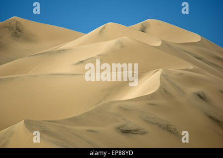 Eureka dune di sabbia nel Parco Nazionale della Valle della Morte in California Foto Stock